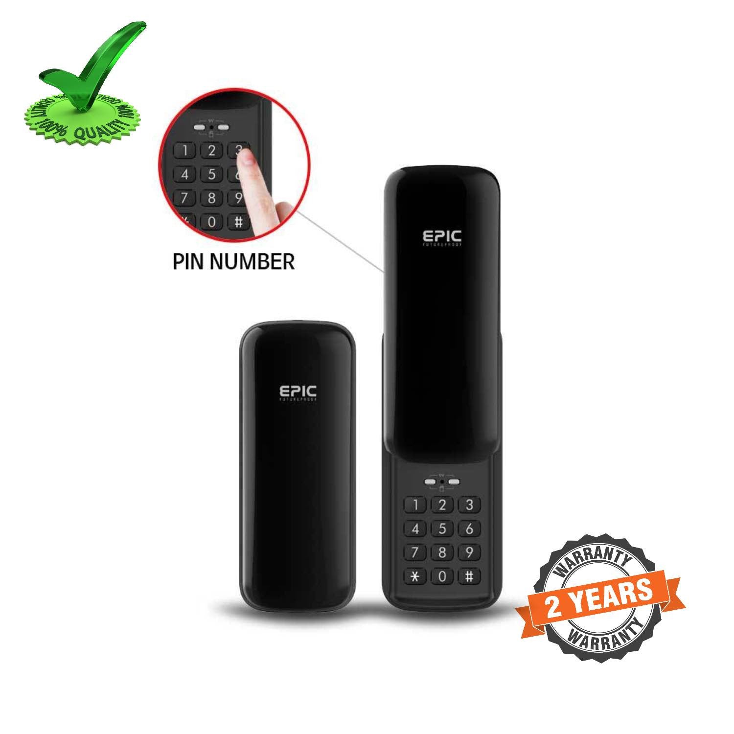 Epic ES-B10 Pin Number Keypad Password Operated Door Lock Epic ES-B10 Pin Number Keypad Password Operated Door Lock